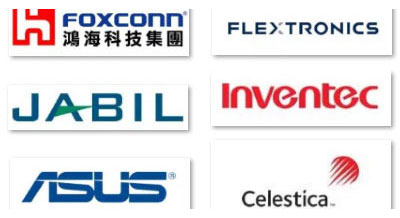 全球電子制造代工廠前50強(qiáng)